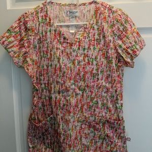 Scrub Top Size small
